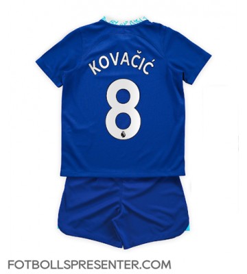Chelsea Mateo Kovacic #8 Hemmatröja Barn 2022-23 Kortärmad (+ korta byxor)